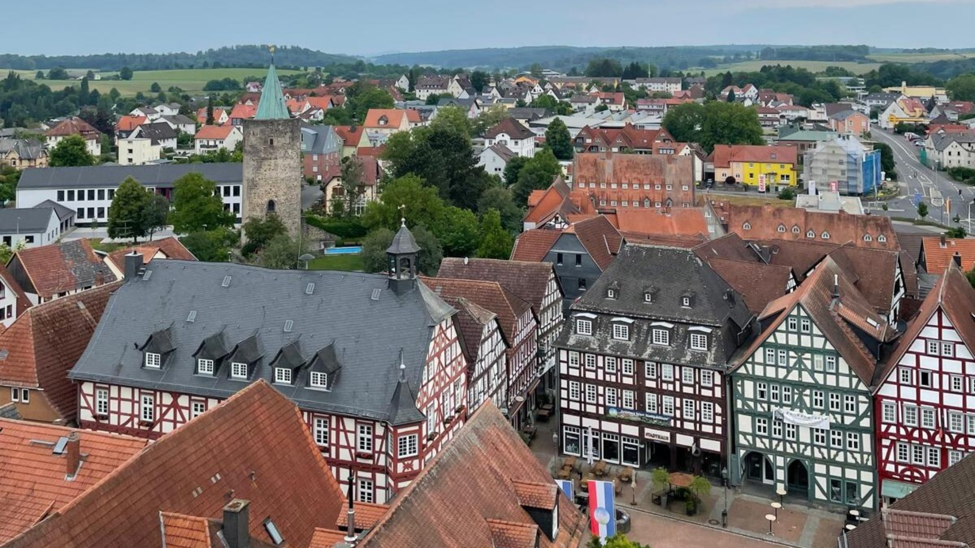 Draufsicht Grünberg