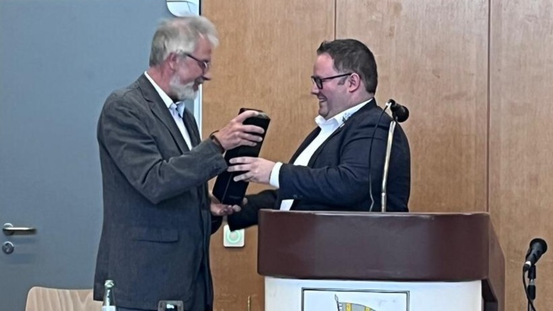 Gratulation zum Stadtverordnetenvorsteher