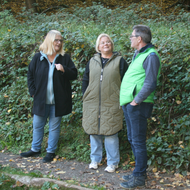 Freie Wähler besuchen das Brunnental in Grünberg