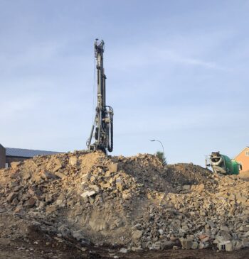 Fortschritte im Blockbereich Gießener Straße / Londorfer Straße in Grünberg.
