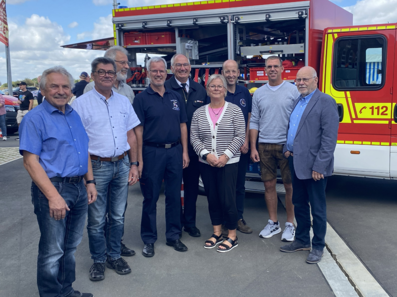 Der Löschzug Mitte der Freiwilligen Feuerwehr Grünberg ist in das neue Feuerwehrhaus eingezogen.