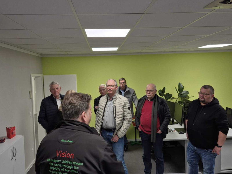 Besichtigung der Firma Olifu GmbH in Grünberg