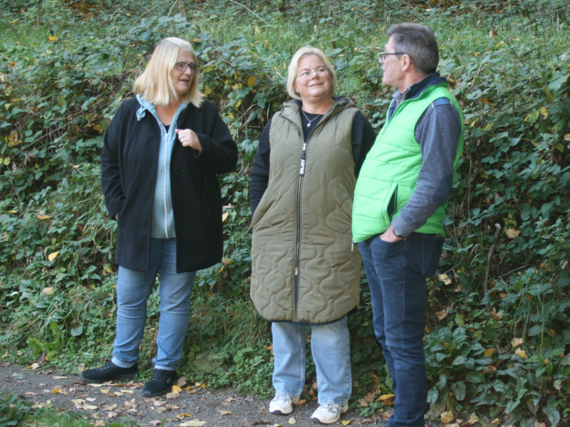 Freie Wähler besuchen das Brunnental in Grünberg