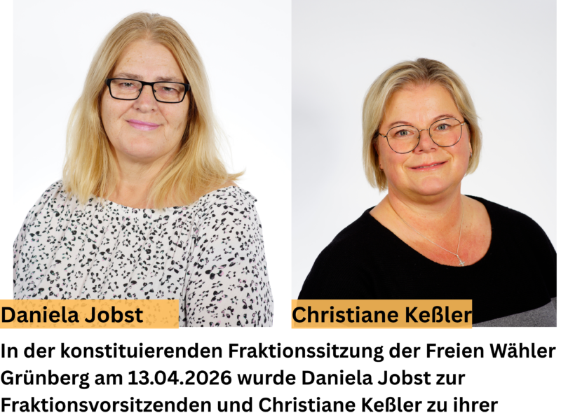 Konstituierende Fraktionssitzung der Freien Wähler Grünberg